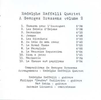 CD Rodolphe Raffalli: A Georges Brassens Vol. 2