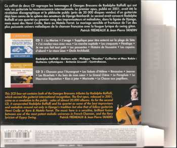 2CD/Box Set Rodolphe Raffalli: Intégrale Rodolphe Raffalli - Hommage à Georges Brassens