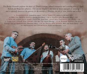 CD Rodopi Ensemble: Thraki - Thrace - The Paths Of Dionysus