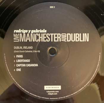 LP Rodrigo Y Gabriela: Live Manchester And Dublin
