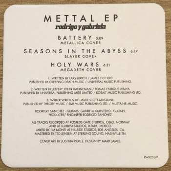 CD Rodrigo Y Gabriela: Mettal / Jazz EP