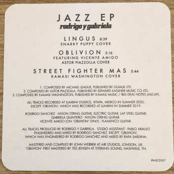 CD Rodrigo Y Gabriela: Mettal / Jazz EP
