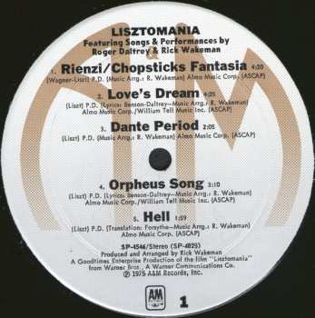 LP Rick Wakeman: Lisztomania