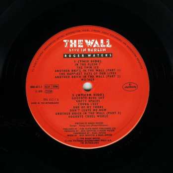 2LP Roger Waters: The Wall (Live In Berlin)