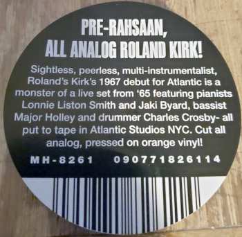 LP Roland Kirk: Here Comes The Whistleman CLR