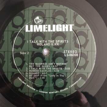 CD Roland Kirk: I Talk With The Spirits