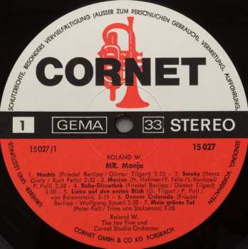 LP Roland W.: Mr. Monja