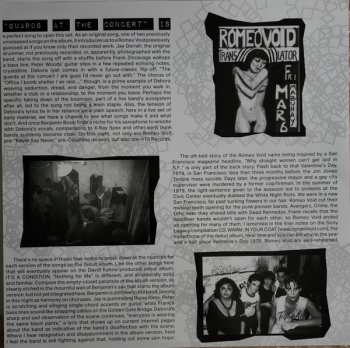 LP Romeo Void: Live From Mabuhay Gardens, November 14, 1980 CLR