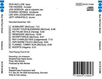 CD Ron McClure Sextet: Sunburst