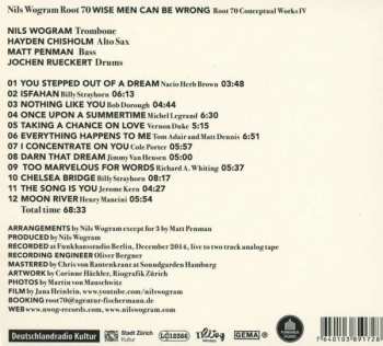 CD Root 70: Wise Men Can Be Wrong