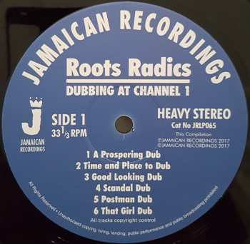 LP The Roots Radics: Dubbing At Channel 1