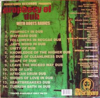 LP The Roots Radics: Prophecy Of Dub