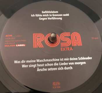 LP Rosa Extra: Extrakte 1980 - 1984
