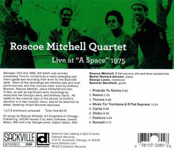 CD Muhal Richard Abrams: Live At "A Space" 1975