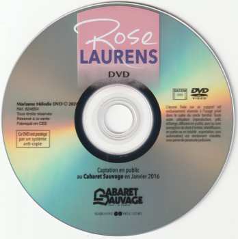 DVD Rose Laurens: Rose Laurens Au Cabaret Sauvage 2016