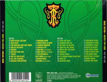 2CD/Box Set Rose Tattoo: Never Too Loud