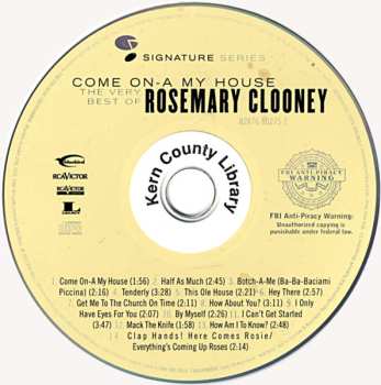 CD Rosemary Clooney: Come On-A My House: The Very Best Of Rosemary Clooney