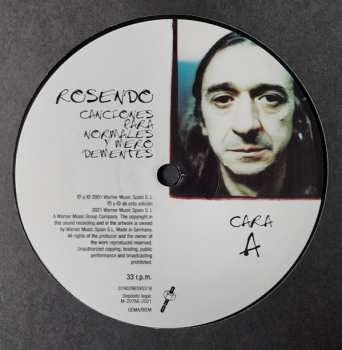 LP/CD Rosendo: Canciones Para Normales Y Mero Dementes