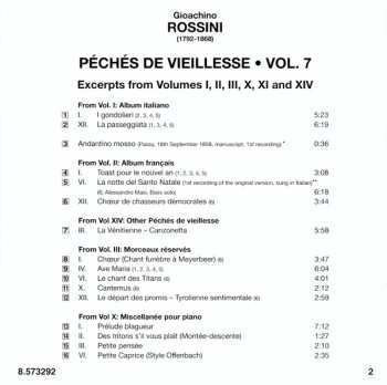 CD Gioacchino Rossini: Complete Piano Music • 7