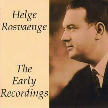 Album Rosvaenge,helge: Early Recordings 1