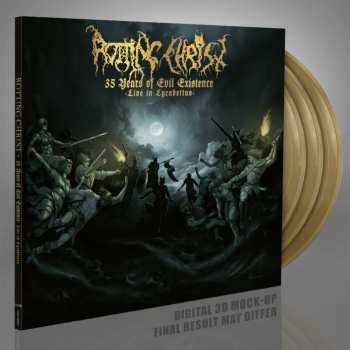 LP Rotting Christ: 35 Years Of Evil Existence - Live In Lyc. (3lp Go)