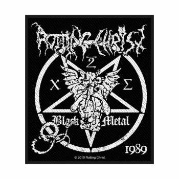 Merch Rotting Christ: Patch Black Metal 