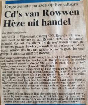 CD Rowwen Hèze: In De Wei