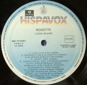 LP Roxette: Look Sharp!