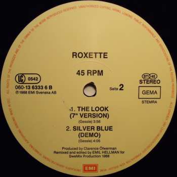 LP Roxette: The Look (Head-Drum-Mix)
