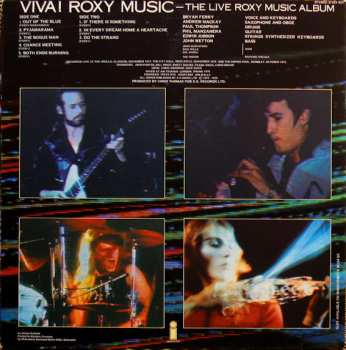 LP Roxy Music: Viva! Roxy Music - The Live Roxy Music Album