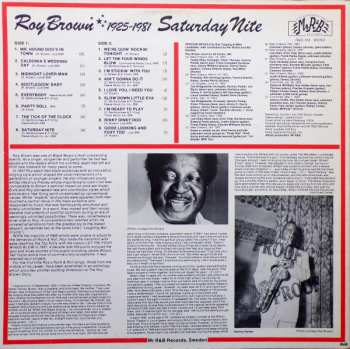 LP Roy Brown: Saturday Nite