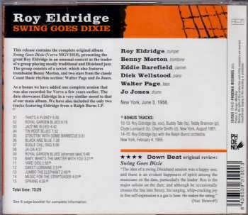 CD Roy Eldridge & His Central Plaza Dixielanders: Swing Goes Dixie