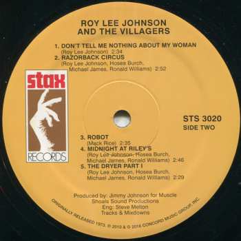 LP Roy Lee Johnson & The Villagers: Roy Lee Johnson & The Villagers