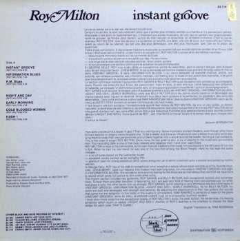CD Roy Milton: Instant Groove