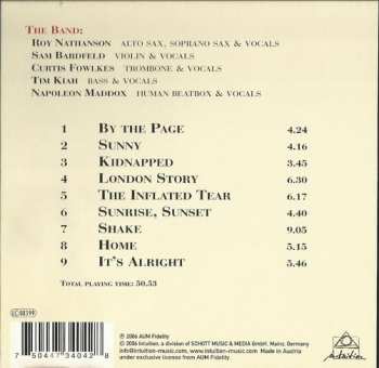 CD Roy Nathanson: Sotto Voce