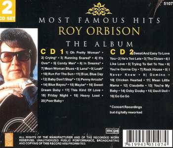 2CD Roy Orbison: Most Famous Hits - The Album