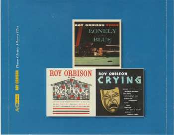 2CD Roy Orbison: Three Classic Albums Plus