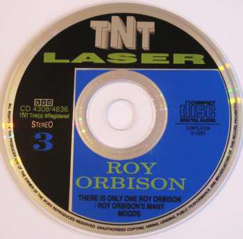 CD Roy Orbison: Volume 3: There Is Only One Roy Orbison / Roy Orbison's Many Moods