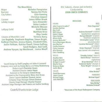 CD Royal Shakespeare Company: The Wizard Of Oz (London Cast Recording)