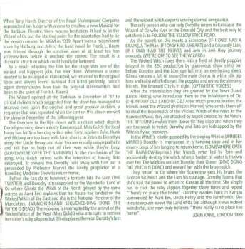 CD Royal Shakespeare Company: The Wizard Of Oz (London Cast Recording)