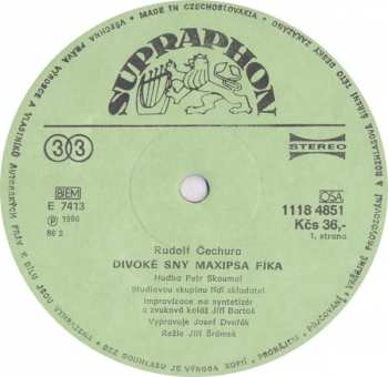 2LP Rudolf Čechura: Divoké Sny Maxipsa Fíka