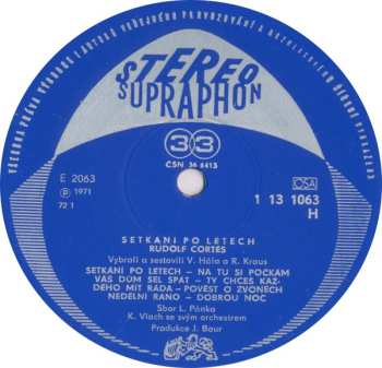 LP Rudolf Cortés: Setkání Po Létech
