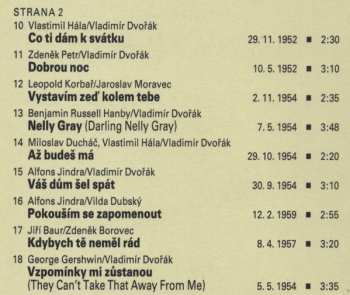 LP Rudolf Cortés: Vzpomínky Mi Zůstanou (1948-1958)