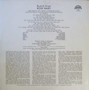 LP Rudolf Friml: Rose Marie - Scény Z Operety