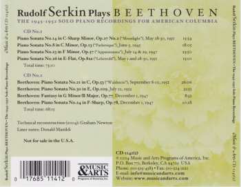 2CD Ludwig van Beethoven: Serkin Plays Beethoven: The 1945-1952 Solo PIano Recordings For Columbia 