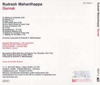 CD Rudresh Mahanthappa: Gamak