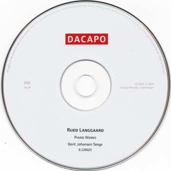 CD Rued Langgaard: Piano Works