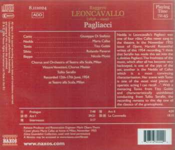 CD Tullio Serafin: Pagliacci