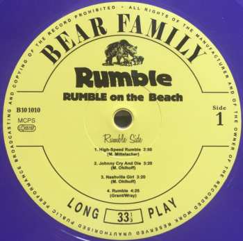 EP Rumble On The Beach: Rumble CLR | LTD