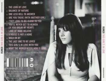 CD Rumer: This Girl's In Love (A Bacharach & David Songbook)